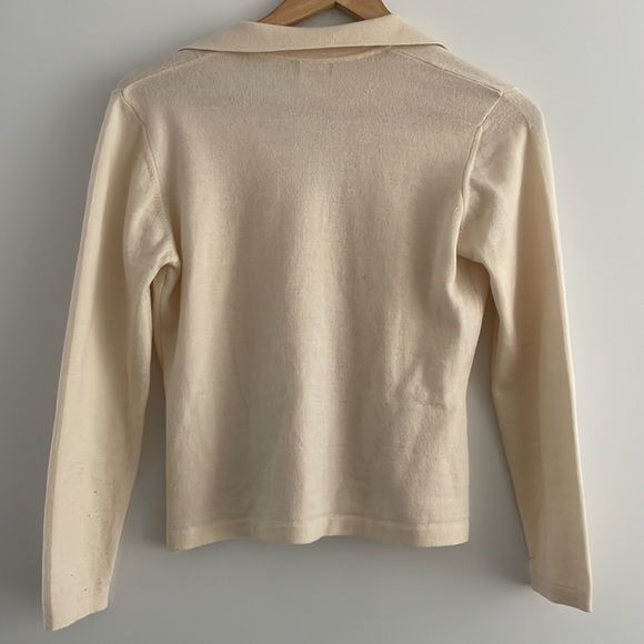 Vintage Cream Cardigan - Picture 4 of 4